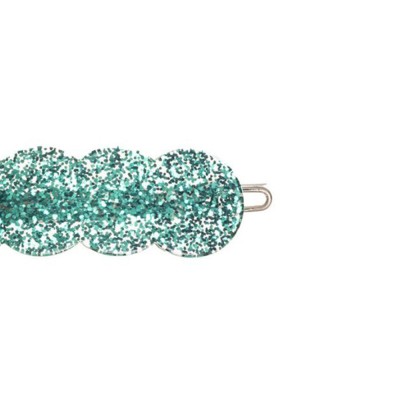 SIENA Circles shaped Handcrafted glitter acetate hair clip (104300255 VM)