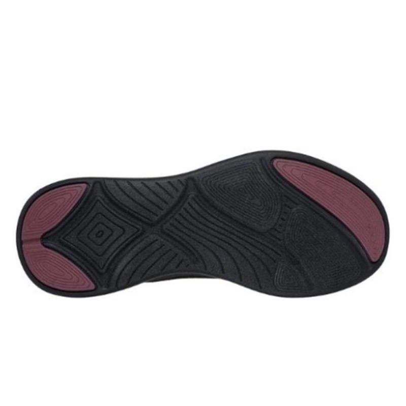 Skechers Textured Engineered Knit Lace Up (118155 BBK)