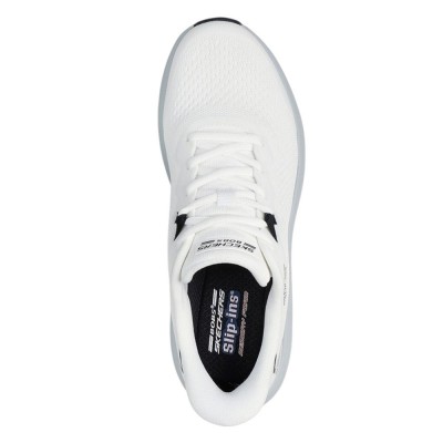 Skechers Slip-Ins Fly Knit Bungee Sneaker (118431 WGY) Skechers Slip-Ins Fly Knit Bungee Sneaker (118431 WGY)