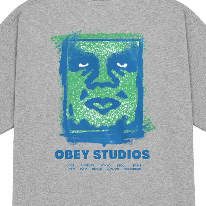 OBEY CHALKY ICON TEE (165264365 HEA)