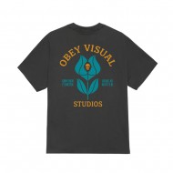 OBEY VISUAL STUDIOS FLOWER TEE (165264387 VBL)