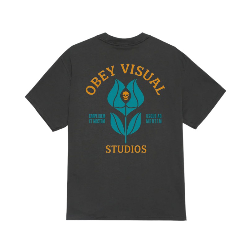 OBEY VISUAL STUDIOS FLOWER TEE (165264387 VBL)