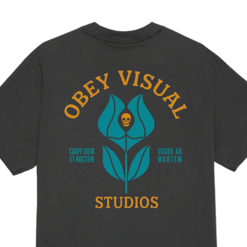OBEY VISUAL STUDIOS FLOWER TEE (165264387 VBL)
