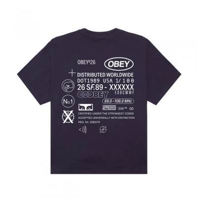 OBEY CODE TEE (167924337 PUV)