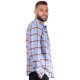 OBEY COLE WOVEN LS (181200349 DIGITAL VIOLET MULTI)
