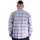 OBEY COLE WOVEN LS (181200349 DIGITAL VIOLET MULTI)