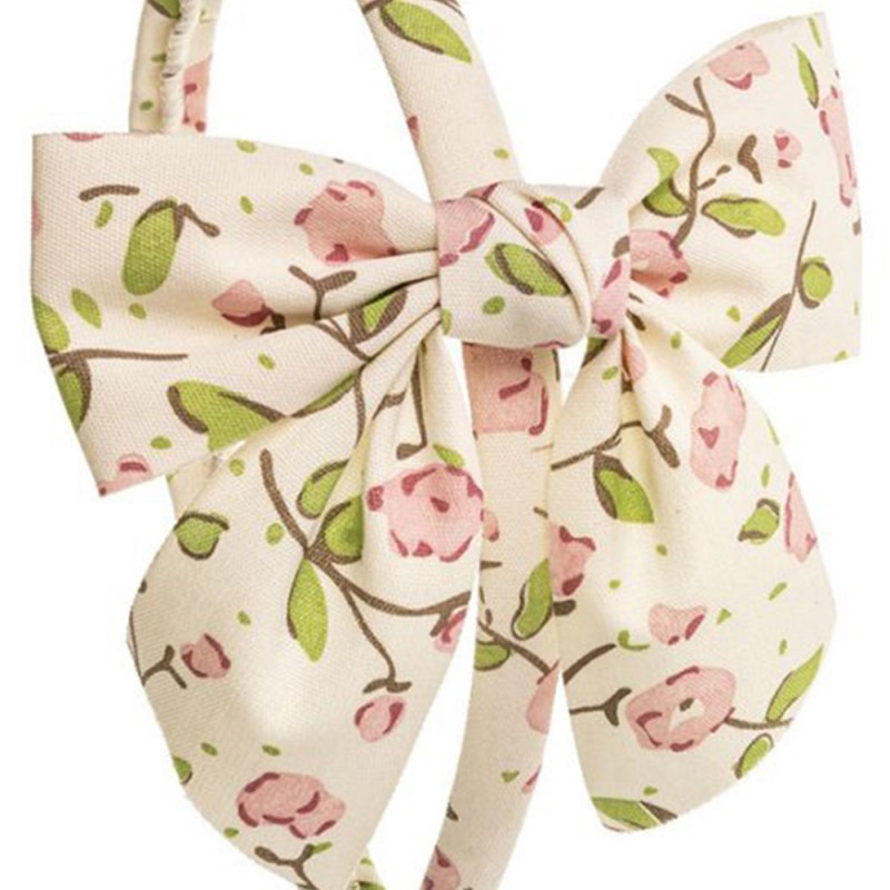 SIENA Printed headband with bow (201106203 O)