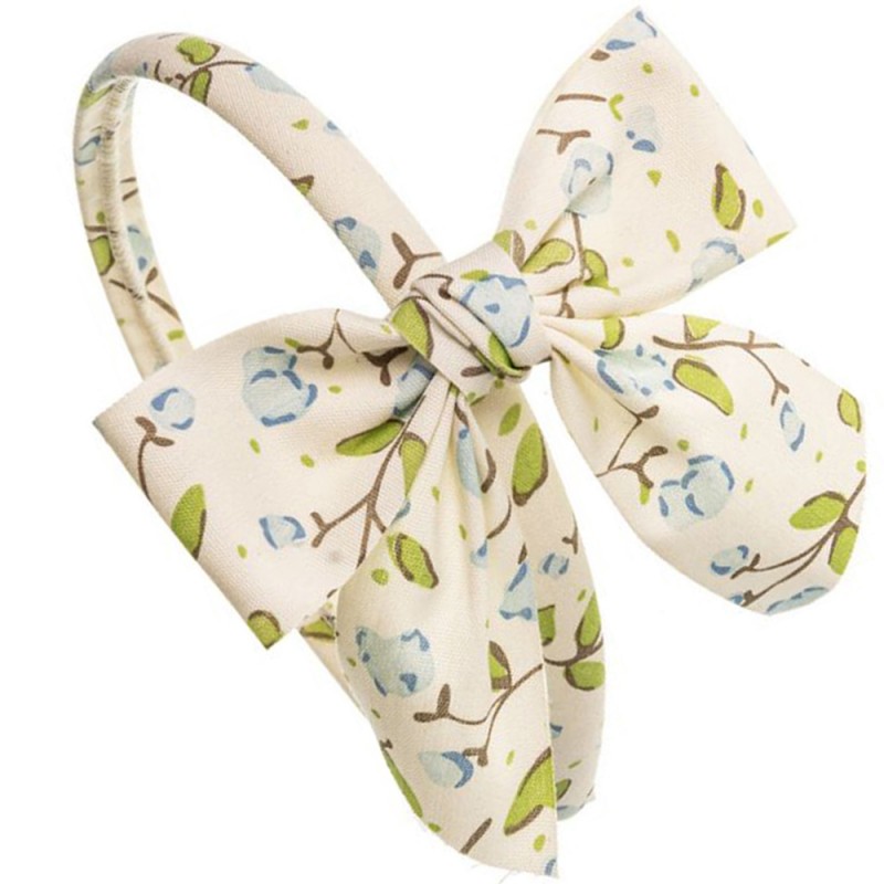 SIENA Printed headband with bow (201106203 P)
