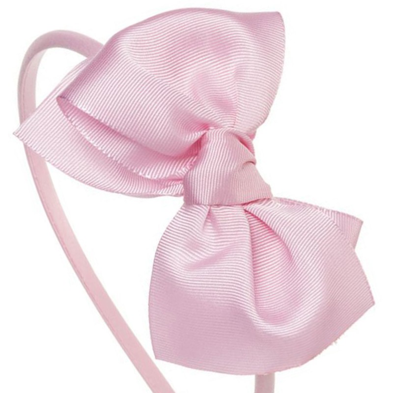 SIENA Soft headband with bright big hair bow handmade in Spain (201106288 O)