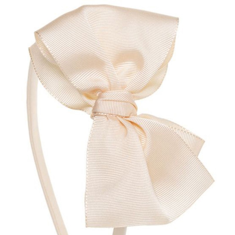 SIENA Soft headband with bright big hair bow handmade in Spain (201106288 Q)