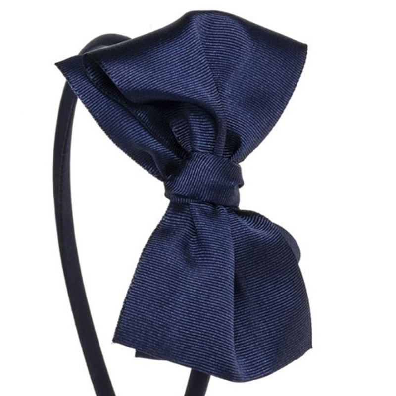 SIENA Soft headband with bright big hair bow handmade in Spain (201106288 U)