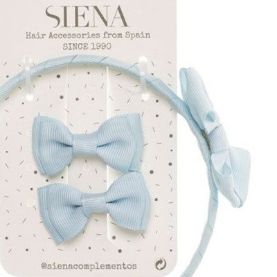 SIENA Pack of two little hairbows and a hairband (207107439 P)