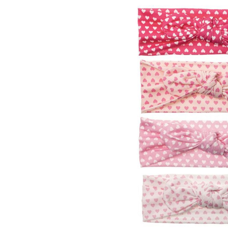 SIENA Elastic headband with tied printed hair bow (211066417 0)