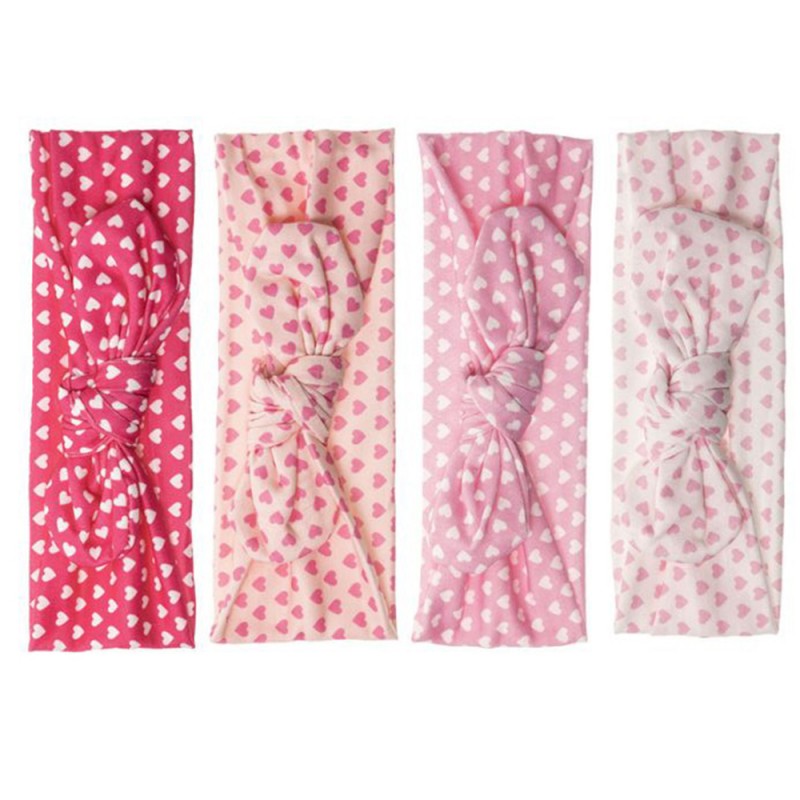 SIENA Elastic headband with tied printed hair bow (211066417 0)