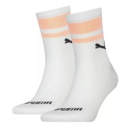 Puma UNISEX NEW HERITAGE SHORT CREW SOCK 2P (701221388 001)