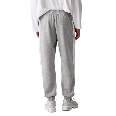 Adidas Essentials 3-Stripes Fleece Tapered Cuffed Pants (KY4127)