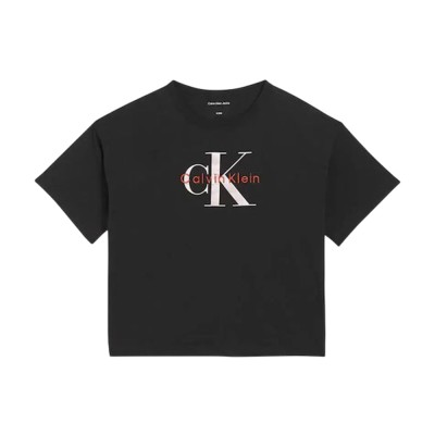Calvin Klein SEASONAL MONOLOGO SS T-SHIRT (LVCKSJA20G BEH)
