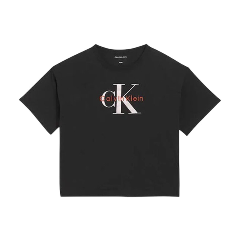 Calvin Klein SEASONAL MONOLOGO SS T-SHIRT (LVCKSJA20G BEH)