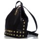 Elena Athanasiou Black n' Metal Backpack (EA-001 Black-Gold)