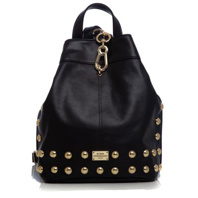 Elena Athanasiou Black n' Metal Backpack (EA-001 Black-Gold)