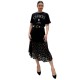 Peace and Chaos LACEFLOWER MAXI SKIRT (S25314A TYPOS)