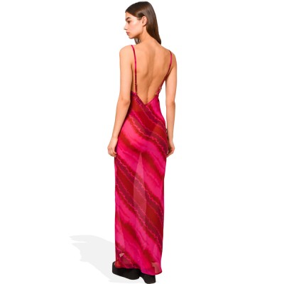 Sun Set Go AELIA DRESS (SSGSU23039 Fuchsia Tie Dye) Sun Set Go AELIA DRESS (SSGSU23039 Fuchsia Tie Dye)