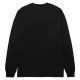 HUF THROWING HANDS L/S TEE (TS02287 BLACK)