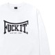 HUF THROWING HANDS L/S TEE (TS02287 WHITE)