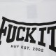 HUF THROWING HANDS L/S TEE (TS02287 WHITE)
