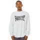 HUF THROWING HANDS L/S TEE (TS02287 WHITE)