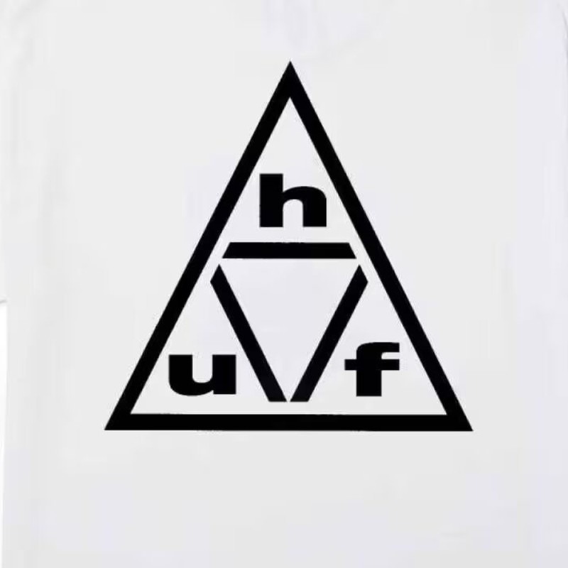 HUF TRIPLE TRIANGLE SS TEE (TS02759 WHBLK)