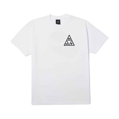 HUF TRIPLE TRIANGLE SS TEE (TS02759 WHBLK)
