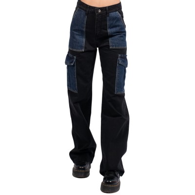 Combos Knitwear DENIMA ΠΑΝΤΕΛΟΝΙ CARGO (W4TNDT0008 TYPE)