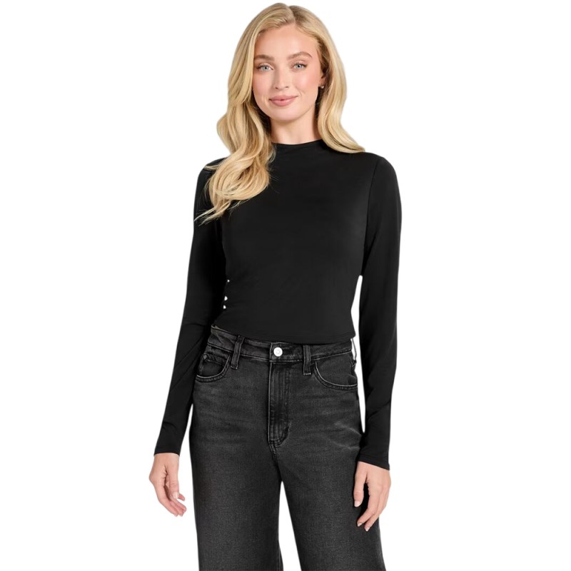 Guess LS MN ELYANA TOP ΜΠΛΟΥΖΑ ΓΥΝΑΙΚΕΙΑ (W5BP28KCSZ2 G1H3)
