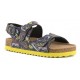 Colors of California BASIC BOY SANDAL THREE BUCKLES (HC.2412 MUL)