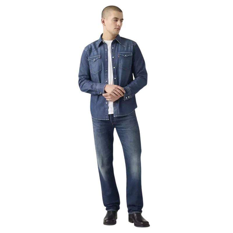 Levi's ORIGINAL FIT DARK INDIGO - WORN IN ΠΑΝΤΕΛΟΝΙ DENIM (005013592 00J4)