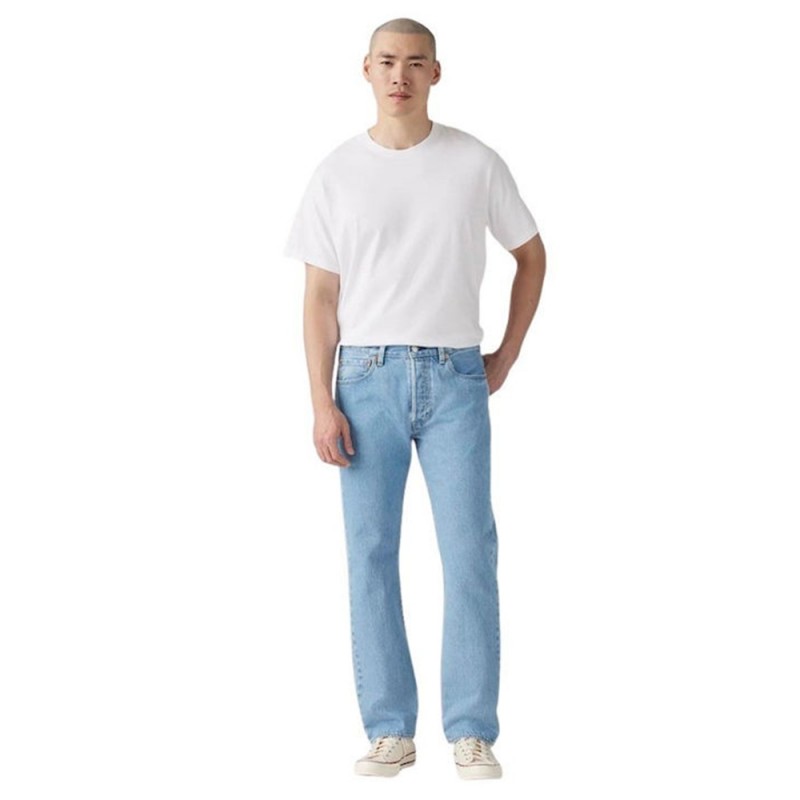 Levi's 501 LEVIS®ORIGINAL FIT LIGHT INDIGO - WORN IN (005013708 00J5)