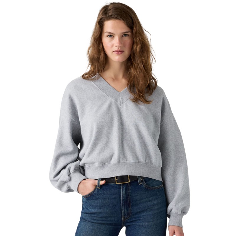 Levi's VINTAGE VNECK SWEATSHIRT GREYS (005IF0009 00G3)