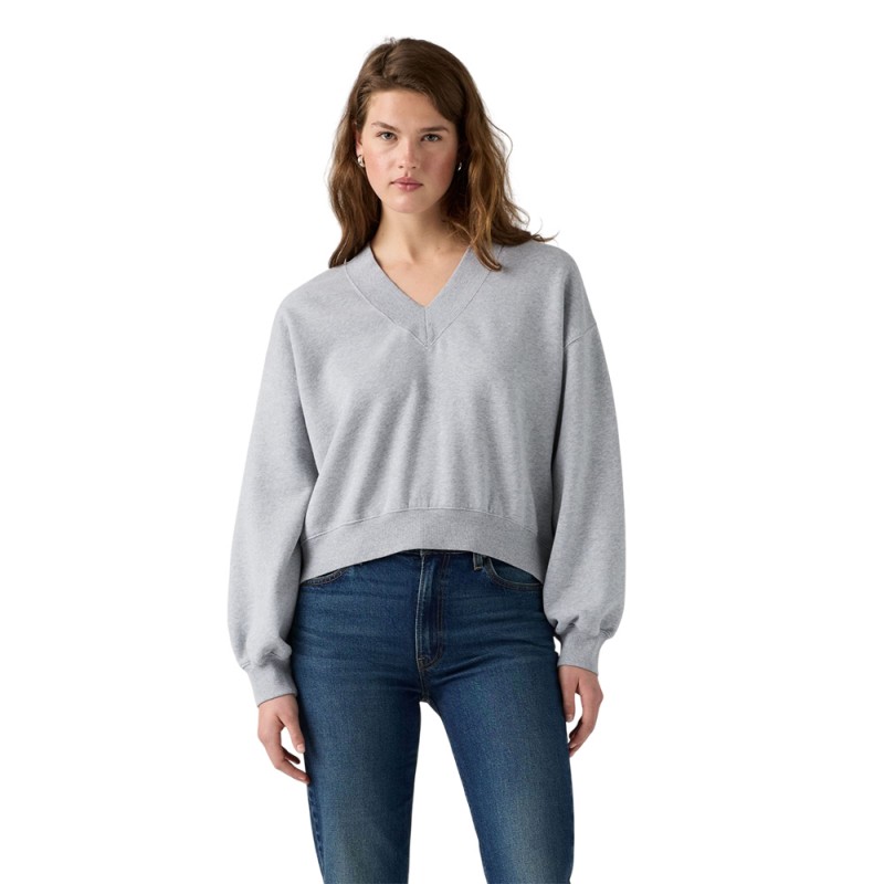 Levi's VINTAGE VNECK SWEATSHIRT GREYS (005IF0009 00G3)