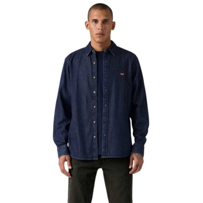Levi's BATTERY HOUSEMARK STANDARD DARK INDIGO - FLAT FINISH (0085A0001 00J4)