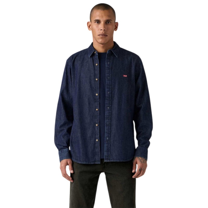 Levi's BATTERY HOUSEMARK STANDARD DARK INDIGO - FLAT FINISH (0085A0001 00J4)