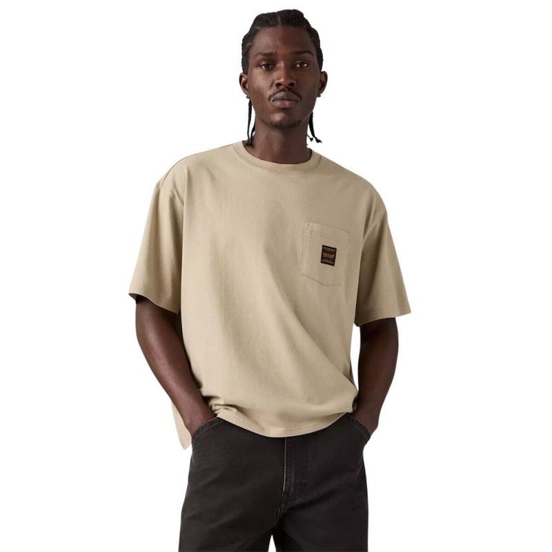Levi's SS WORKWEAR PKT TEE NEUTRALS (008AB0001 00M6)
