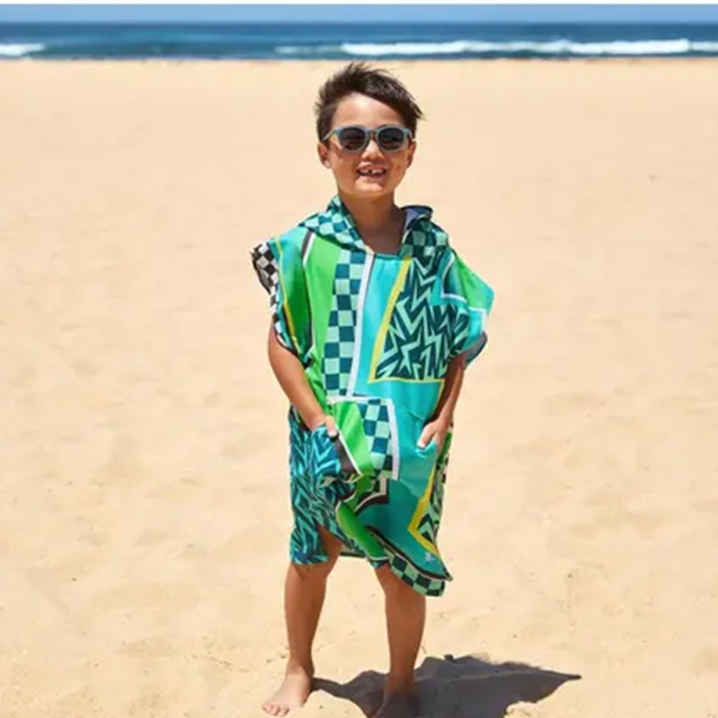 Dock & Bay Poncho - Tide Skater - Small (Age 3 to 5) (66x49cm) (1011625410)
