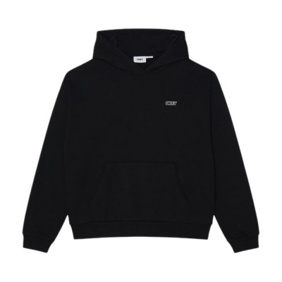 OBEY TREBLE EXTRA HEAVY HOOD FLEECE (111610072 BLK)