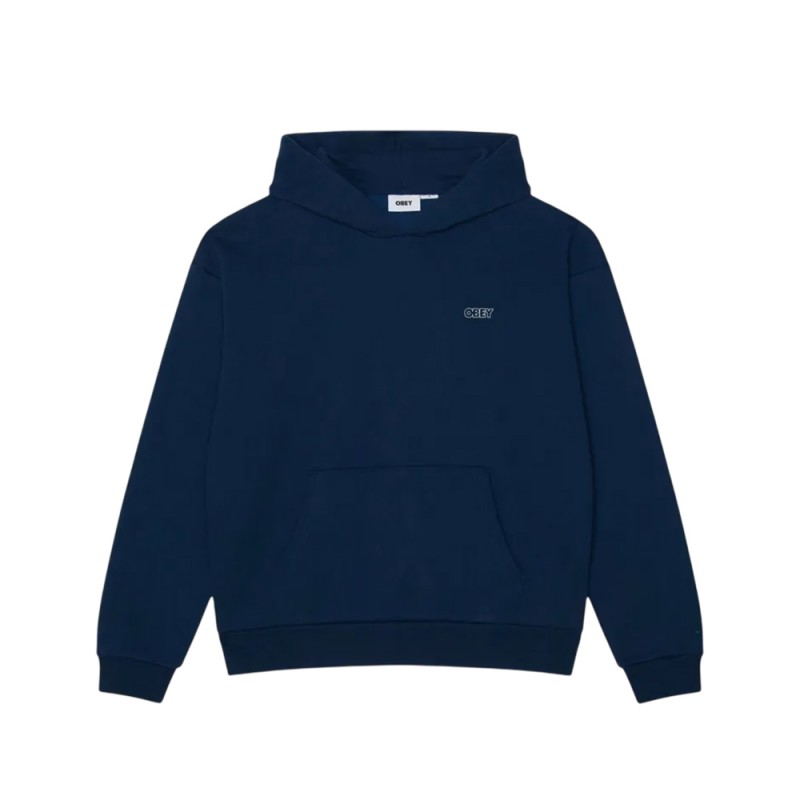 OBEY TREBLE EXTRA HEAVY HOOD FLEECE (111610072 PGB)