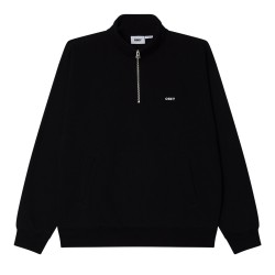 OBEY ESTABLISHED WORKS BOLD MOCKNECK FLEECE (111620098 BLK)