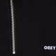 OBEY ESTABLISHED WORKS BOLD MOCKNECK FLEECE (111620098 BLK)