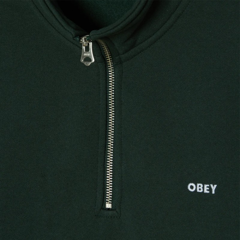 OBEY ESTABLISHED WORKS BOLD MOCKNECK FLEECE (111620098 GGB)