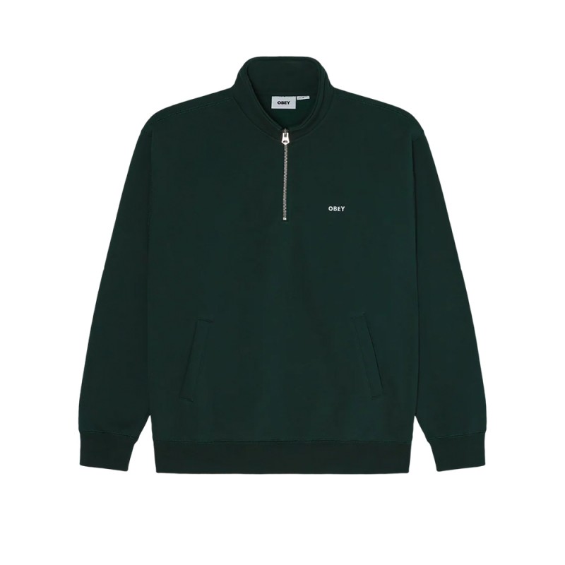 OBEY ESTABLISHED WORKS BOLD MOCKNECK FLEECE (111620098 GGB)