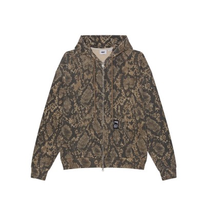 OBEY POST ZIP HOOD FLEECE (112460038 DVRS)